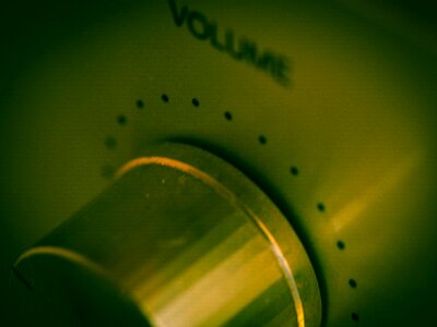 Mixer audio volume control photo