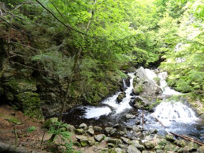 Bear's Den Falls in New Salem, Massachusetts