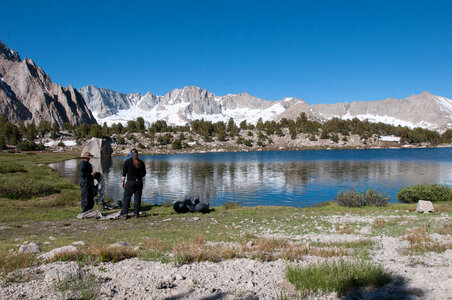 Biologists prepare to retrieve seine nets-2