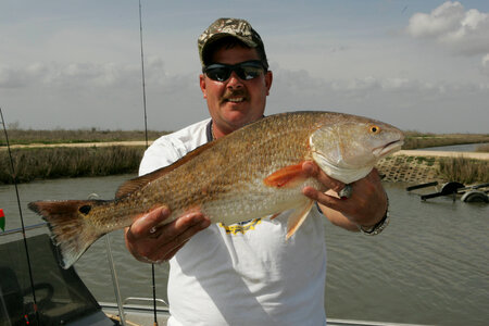 Fishing at Anahuac National Wildlife Refuge photo