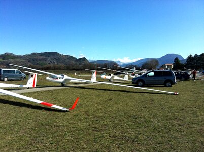 Sky clouds aircraft