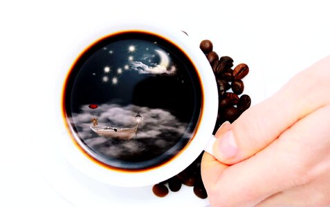 Art caffeine coffee