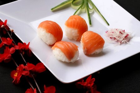 Sushi Salmon photo