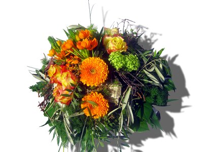 Bouquet of flowers flowers isolated