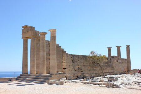 Landmark culture ruins