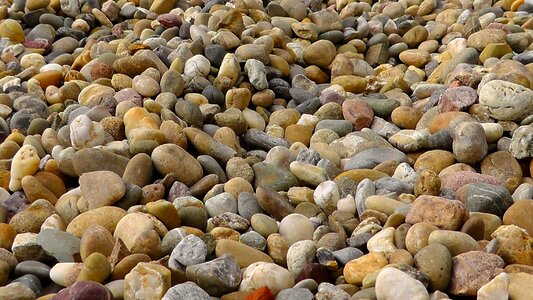 Nature pebble pebble beach photo