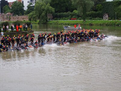 Track and field athletes athletes triathlon photo