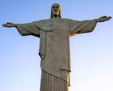 Cristo Redentor, Christ the Redeemer statue in Rio De Janeiro, Brazil photo