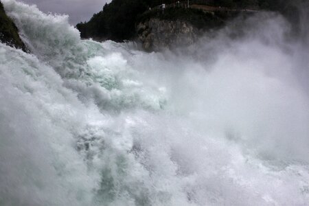 Whirlpool water cascade photo