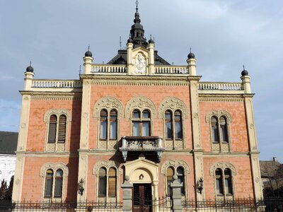 Baroque museum facade