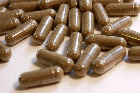 Diet Supplements vitamins prescription photo