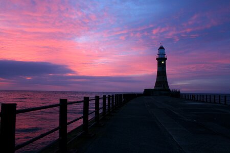 Rising sun sunderland pier
