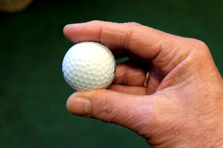 Ball ball-shaped golf photo