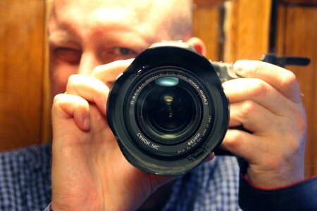 Photo photographer lens