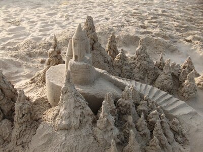 Castle coast shore