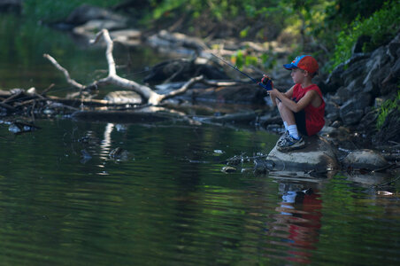 Am I ever going to catch a fish? photo