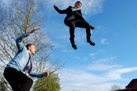 Freedom male trampoline photo