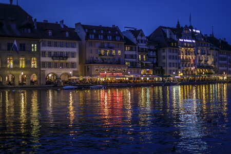Switzerland river reussteg