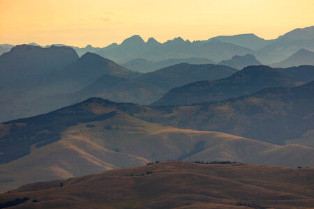 Absaroaka Range sunrise