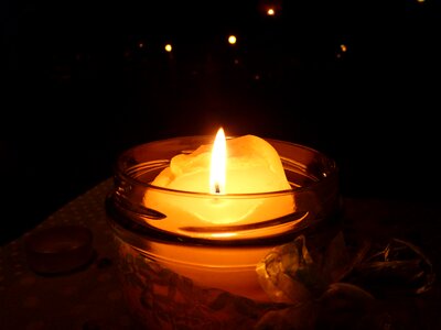 Light dark flame
