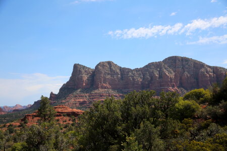 Cathedral Rock in Sedona, Arizona in the evening light