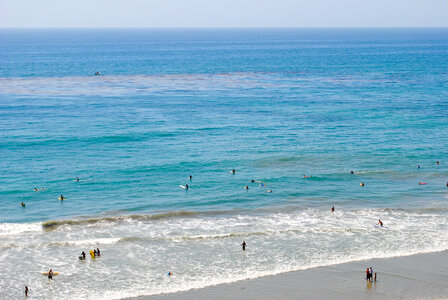 Beach and Ocean in California photo