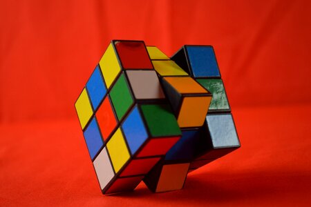 Cube ingenious rubik cube photo