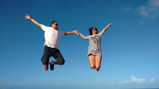 Casal people jump