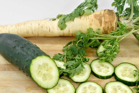 Cucumber diet food photo