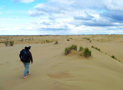 Hiking on Nogahabara sand dunes-1 photo