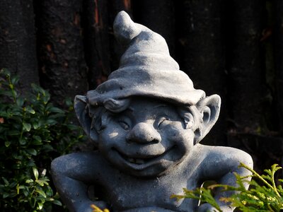 Garden gnome garden figurines figure photo