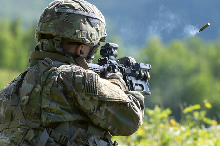 U.S. Army live-fire training