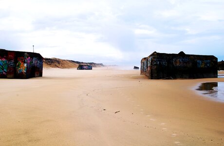 Beach french coast france