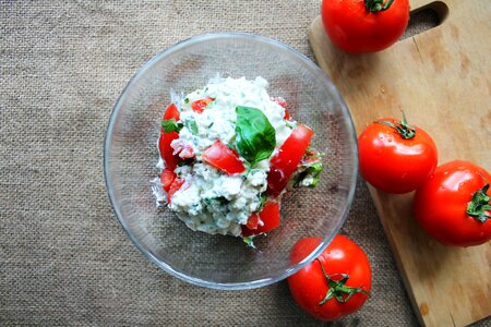 Eating cream cheese red