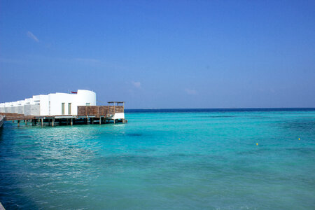 Maldives Houses on Water photo
