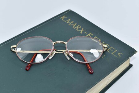 Book english eyeglasses