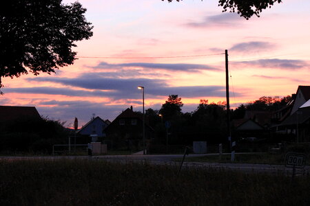 Sundown in the village