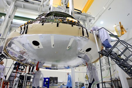 The world’s largest heat shield Orion Heat Shield