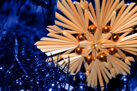 Xmas decoration blue