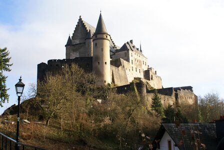 Luxembourg vianden castle photo