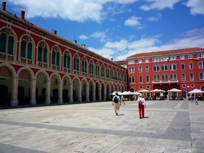 Balkan city Croatia photo