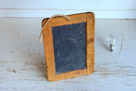 Antique board brown photo