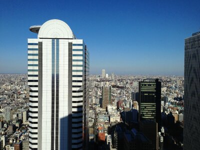 Shinjuku ku building buildings skyscrapers urban photo