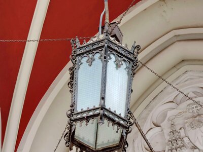 Chandelier lantern architecture photo