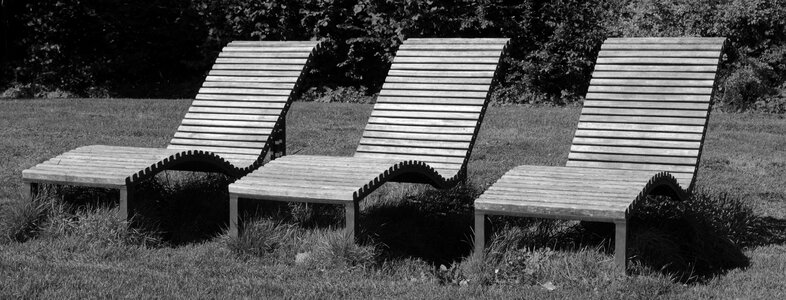 Chairs sun loungers relax photo