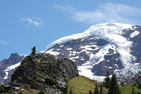 Beautiful snowcapped Mount Baker photo