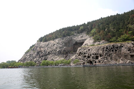 Longmen Grottoes, Luoyang, China photo