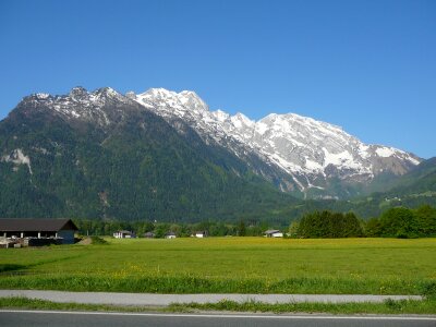 Mountain Goll in Kuchl-Kellau, Austria