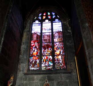 Window holy cathedral