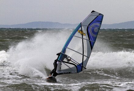 Onda windsurfing action photo